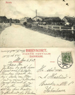 Denmark, HØJREBY, Partial Town View (1909) Postcard - Dänemark