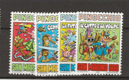 1990 MNH San Marino, Mi 1452-55 Postfris** - Unused Stamps