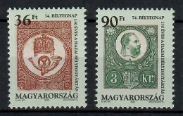 Hungary 2001 Mi 4676-4677 MNH  (ZE4 HNG4676-4677) - Día Del Sello