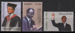 Zambia 2001 Mi 1306-1308 MNH  (ZS6 ZMB1306-1308) - Autres