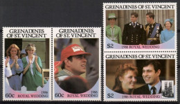 Grenadines Of St. Vincent 1986 Mi 497-500 MNH  (ZS2 GSVpar497-500) - Autres