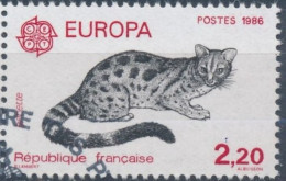 FRANCE - C.E.P.T. - Genette Commune (Genetta Genetta) - Used Stamps
