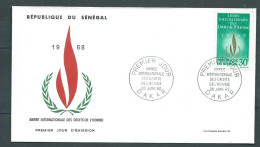 LSC "  Du Sénégal ,  Obl.  PREMIER JOUR - Année Internationale Des Droits De L'homme 20/01/1968  -    LP 33009 - Sénégal (1960-...)
