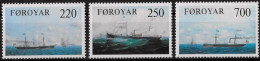 FEROE - BATEAUX - N° 73 A 75 - NEUF** MNH - Ships