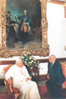 Pope John Paul II Papal Travels Postcard Malta - Papi