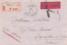 From Indochina To France - 1931 (Thanh-Hoa) - Lettres & Documents