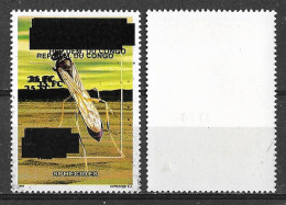 2000 Congo Zaire - Error Triple Overprint - Insects Narrow Thread Waisted Wasps Sphecidae MNH - Papillons