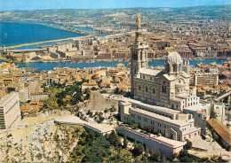 Navigation Sailing Vessels & Boats Themed Postcard Marseille Aerial View - Zeilboten