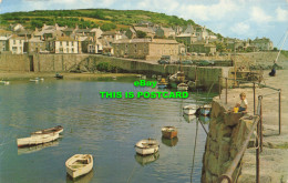 R572287 Harbour. Mousehole. Natural Colour Series. Photographic Greeting Card - Monde