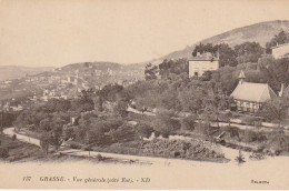 XXX -(06) GRASSE - VUE GENERALE ( COTE EST ) - 2 SCANS - Grasse