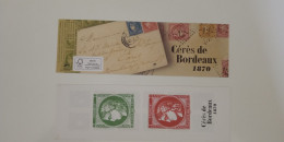 2020 - Carnet Cérès De Bordeaux 1870 - Commemorrativi