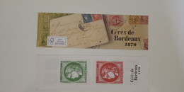 2020 - Carnet Cérès De Bordeaux 1870 - 1527 - Commémoratifs