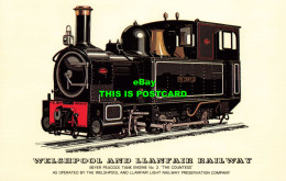 R572023 Welshpool And Llanfair Railway. Beyer Peacock Tank Engine No. 2. Countes - Monde