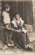 XXX -(09) GROUPE BETHMALAIS ( HAUTE ARIEGE ) - CARTE COLORISEE - EDIT. FAURE ET SES FILS  - Personaggi