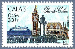 Timbre De 2001 - Calais - Pas-de-Calais - N° 3401 - Neufs