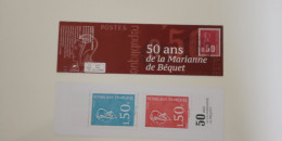 2021 - Carnet 50 Ans De La Marianne De Béquet - 1529 - Commemoratives