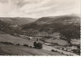 XXX -(15) SALERS - VALLEE DE ST PAUL - PUY VIOLENT - VU DE SALERS PROMENADE DE BARROUZE - 2 SCANS - Otros & Sin Clasificación