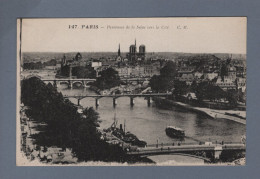 CPA - 75 - Paris - Panorama De La Seine Vers La Cité - Non Circulée - Cartas Panorámicas