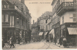 XXX -(18) BOURGES - RUE DU COMMERCE - ANIMATION  - MAGASIN LA SAMARITAINE  - 2 SCANS - Bourges