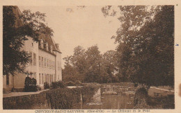 XXX -(21) CHEVIGNY SAINT SAUVEUR - LE CHATEAU ET LE PONT - 2 SCANS - Otros & Sin Clasificación