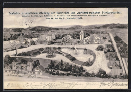 AK Villingen / Baden, Gewerbe- U. Industrieausstellung Des Badischen Und Württembergischen Schwarzwaldes 1907  - Exhibitions