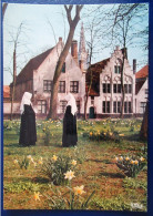 CPM CARTE POSTALE MONASTÈRE DE LA VIGNE  ( BRUGES - BELGIQUE ) - Chiese E Conventi