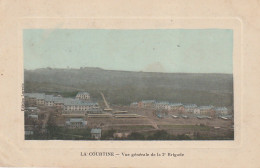 XXX -(23) LA COURTINE - VUE GENERALE DE LA 2e BRIGADE - CARTE COLORISEE - 2 SCANS - La Courtine