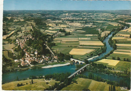 XXX -(24) LE CONFLUENT DE LA DORDOGNE ET DE LA VEZERE  A LIMEUIL - VUE AERIENNE - 2 SCANS - Other & Unclassified