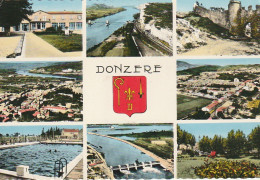 XXX -(26) DONZERE  - CARTE MULTIVUES COULEURS  - 2 SCANS - Donzere