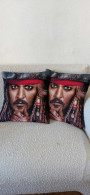 Housse De Coussin De 40x40 Cm Mettant En Scène Pirates Des Caraïbes - Altri & Non Classificati