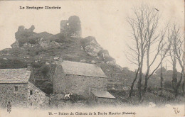 XXX -(29) RUINES DU CHATEAU DE LA ROCHE MAURICE  - 2 SCANS - Autres & Non Classés