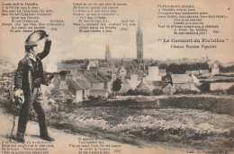 XXX -(29) " LE CONSCRIT DU FINISTERE " - CHANSON BRETONNE - 2 SCANS - Personaggi