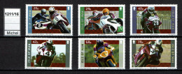 Isle Of Man - 2005 - MNH - Motocyclisme, Motos Yamaha, Motards En Course - Motorcycles - Man (Ile De)