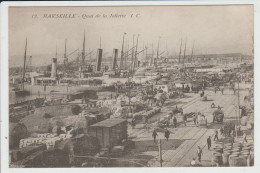 MARSEILLE - BOUCHES DU RHONE - QUAI DE LA JOLIETTE - Joliette, Zone Portuaire