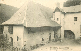 38 ALLEVARD-LES-BAINS Environs. Chartreuse Saint-Hugon La Ferme Vers 1900 - Allevard