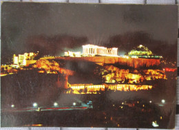 GREECE ATHENS ACROPOLIS POSTCARD ANSICHTSKARTE PICTURE CARTOLINA CARTE POSTALE POSTKARTE KARTE  CARD - Grèce