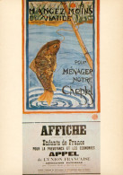 CPM*Affiche "Enfants De France Pour Les Economies" 1916 * Mangez Moins De Viande Pour Ménager Notre Cheptel *TBE - Weltkrieg 1914-18