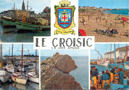 Navigation Sailing Vessels & Boats Themed Postcard Le Croisic Harbour - Segelboote