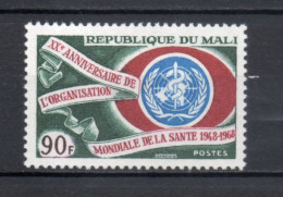 MALI  N° 108    NEUF SANS CHARNIERE  COTE 2.00€    SANTE OMS - Malí (1959-...)