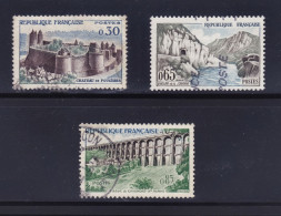 TIMBRE FRANCE N° 1236/1239/1240 OBLITERE - Usados