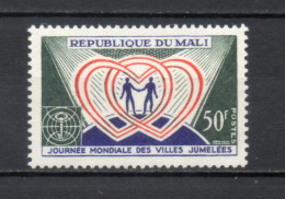 MALI  N° 109    NEUF SANS CHARNIERE  COTE 1.20€   VILLES JUMELEES - Malí (1959-...)