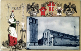 CARTOLINA FORMATO PICCOLO - PRESTITO- POLA - LA BASILICA E IL CAMPANILE N. 8004 - Otros & Sin Clasificación