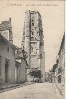 XXX -(32) LECTOURE - CATHEDRALE SAINT GERVAIS ( COTE LEVANT )- 2 SCANS - Lectoure