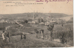 XXX -(33) BRANNE , PRES LIBOURNE - VUE GENERALE DE LA PLAINE DE LA DORDOGNE - ANIMATION - 2 SCANS - Otros & Sin Clasificación