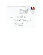 94 ARCUEIL Code Postal 94 Timbre FM YT13 Tampon Labo Central De L'armement (LCA) Fort De MONTROUGE  1194 - 1961-....