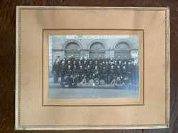 FENETRANGE (57) Finstingen POMPIERS FEUERWEHR Devant Mairie 1932 - Fénétrange