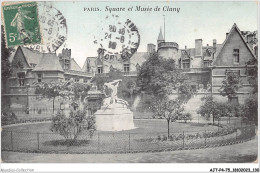 AJTP4-75-0478 - PARIS - Square Et Musée De Cluny  - Panoramic Views