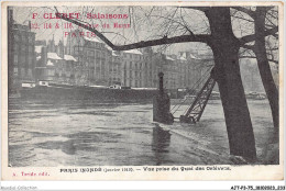 AJTP3-75-0409 - INNONDATION - Quai Des Orfevres  - Inondations De 1910