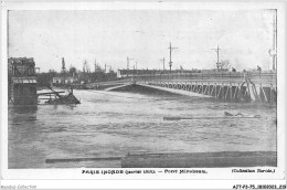 AJTP3-75-0402 - INNONDATION - Pont Mirabeau  - Inondations De 1910