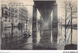 AJTP3-75-0401 - INNONDATION - Boulevard De Grenelle  - Inondations De 1910